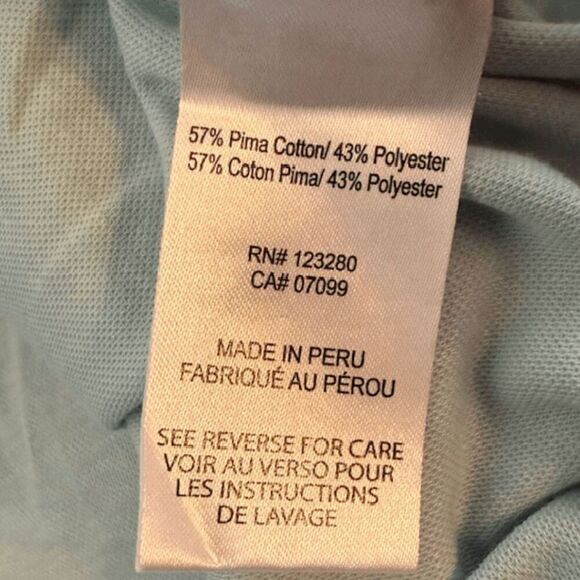 Travis Mathew Mens Blue Performance Polo Shirt Size XL - Picture 5 of 8